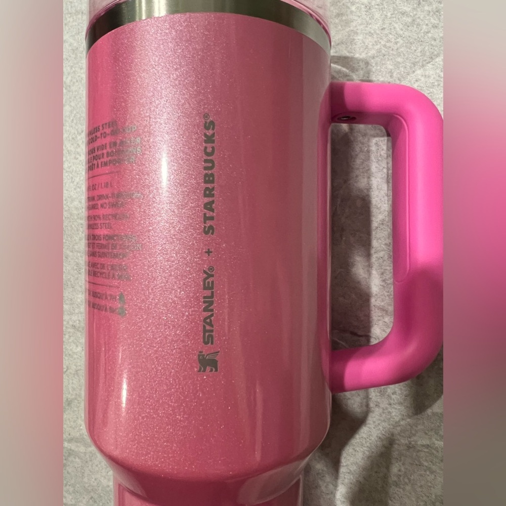 Starbucks Pink Limited Edition Stanley 40 oz Valentines Day